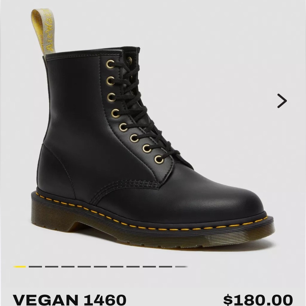 NEW Dr. Marten’s 1460 Felix vegan lace up boots men’s 9 women’s 10